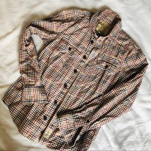 Men’s Abercrombie & Fitch Plaid Button Up SZ M